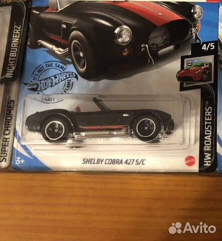 Машинка Shelby Cobra Hot wheels