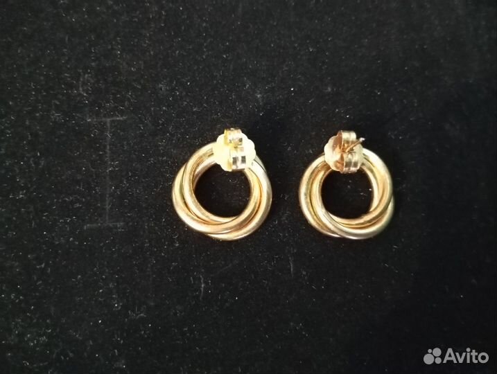 Серьги бижутерия