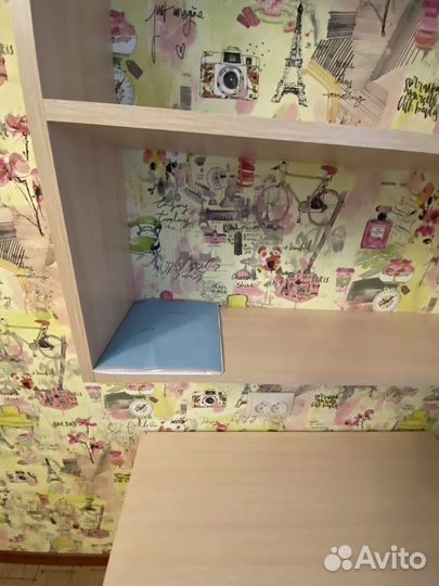 Письменный стол с полками бу