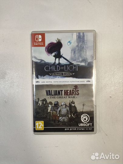 Игра Child of Light + Valiant Hearts