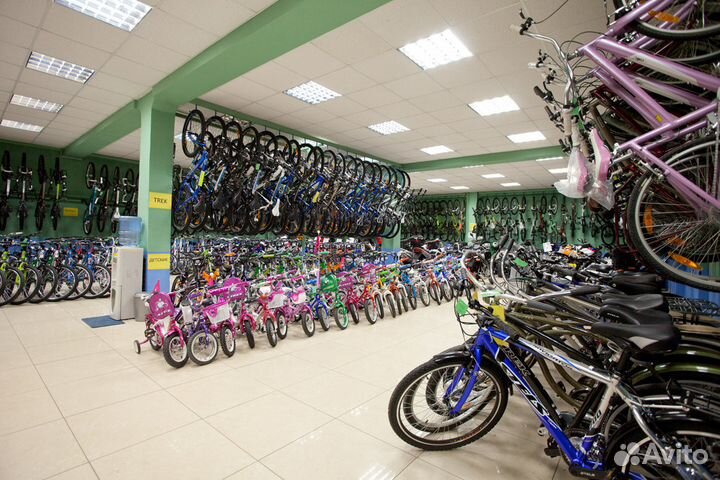 Велосипеды, самокаты, запчасти, аксессуары, ремонт