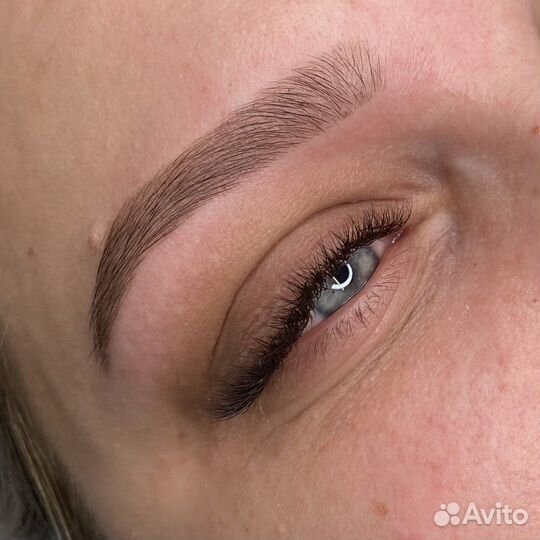 Оформление бровей