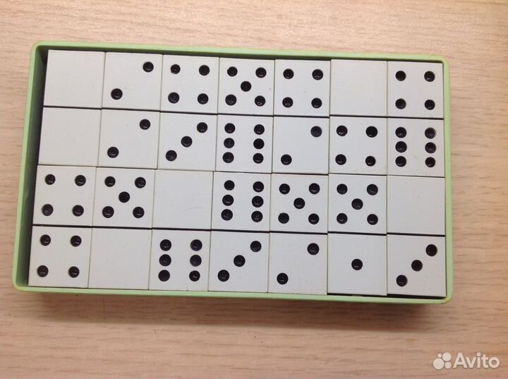 Домино сувенирное СССР