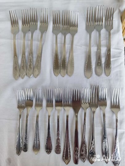 Ложки, вилки, ножи СССР