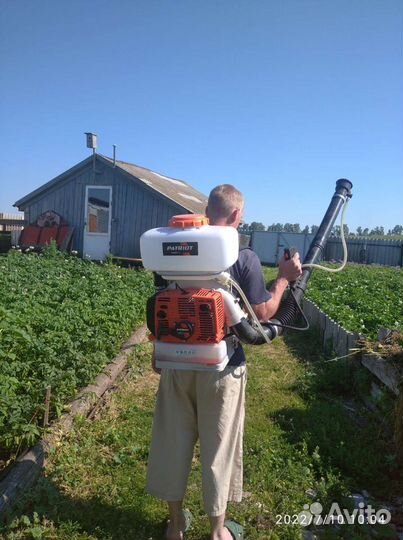Бензиновый опрыскиватель ранцевый
