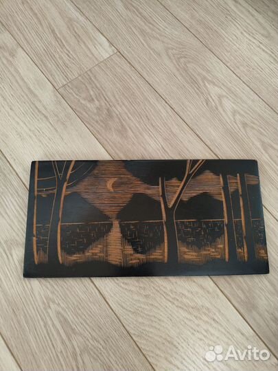 Настенное панно из дерева СССР