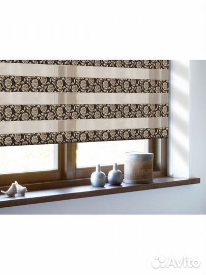 Рулонные жалюзи День-Ночь Зебра для дома и дачи