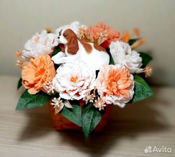 Фигурка кавалер кинг чарльз спаниель