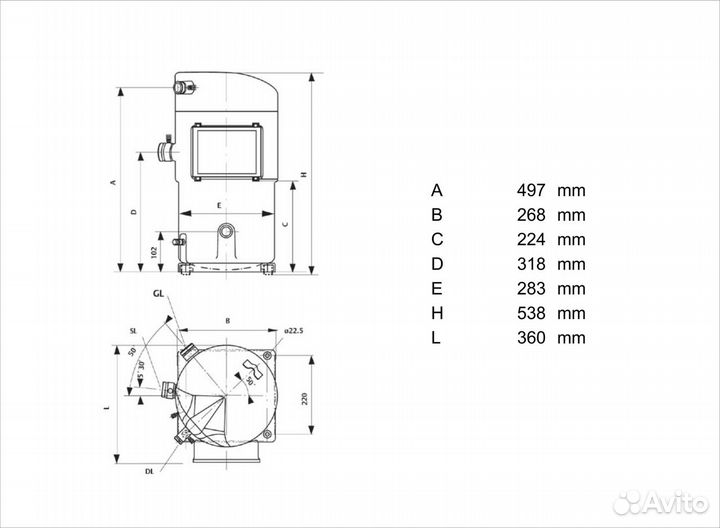 Компрессор Copeland ZR11M3E-TWD-561