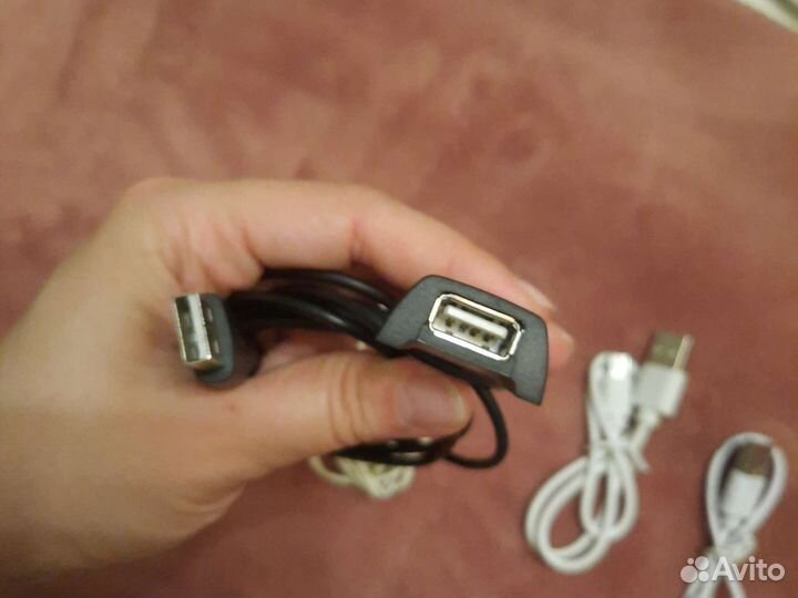 USB переходник: на USB, DC 2.5, micro/mini USB