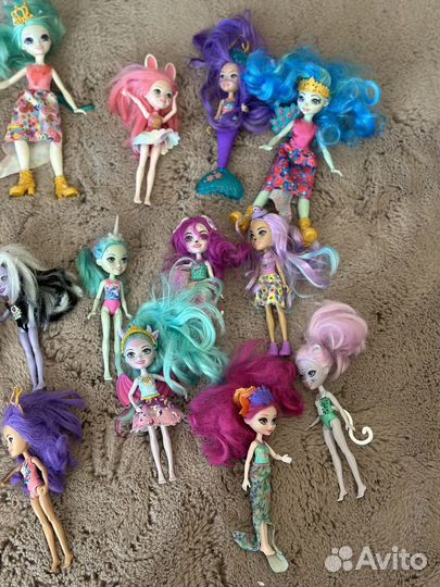 Enchantimals разные куклы набором