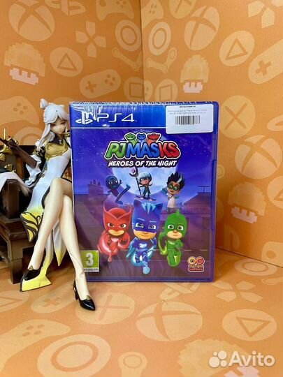 PS4 Герои в масках: Герои ночи (PJ Masks: Heroes)