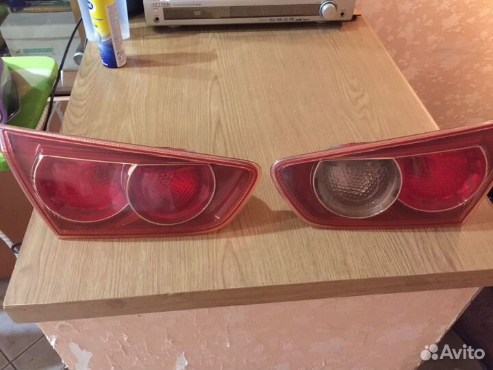 Задние фонари lancer x лансер 10