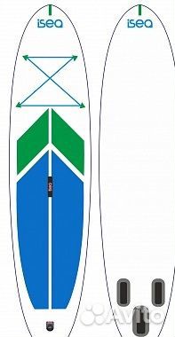 Надувная доска для sup-бординга isea breeze 10'6