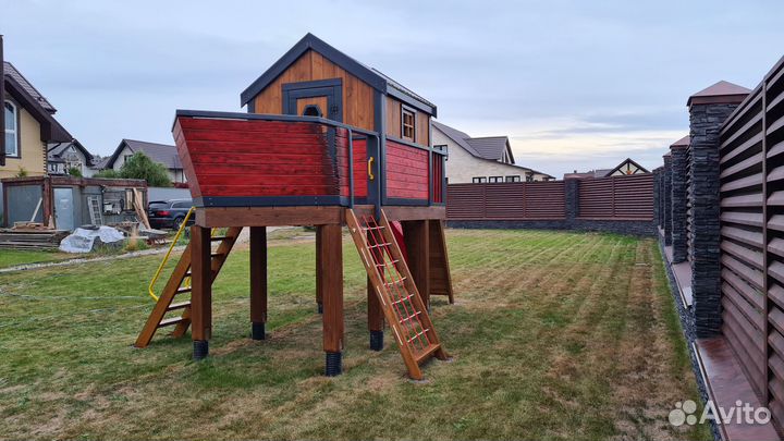 Детская песочница полностью безопасная