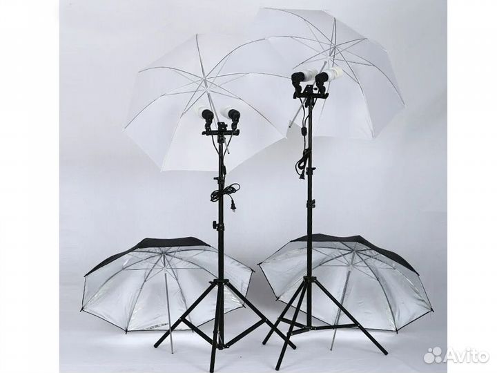 Зонт комбинированный на просвет/отражение 110 см