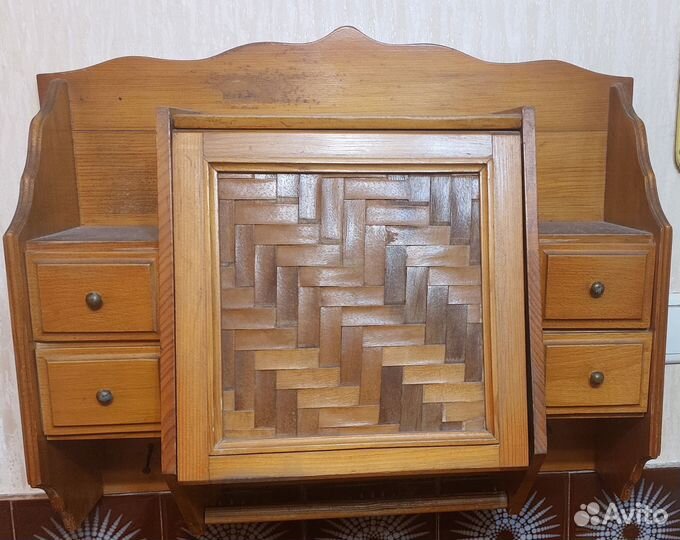 Хлебница деревянная СССР