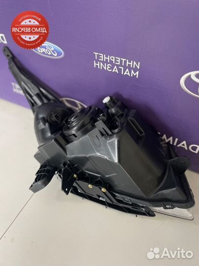 Фара Chevrolet Cruze хром мех. регулировка левая