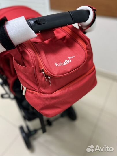 Новая прогулочная коляска baballo 2023 красная