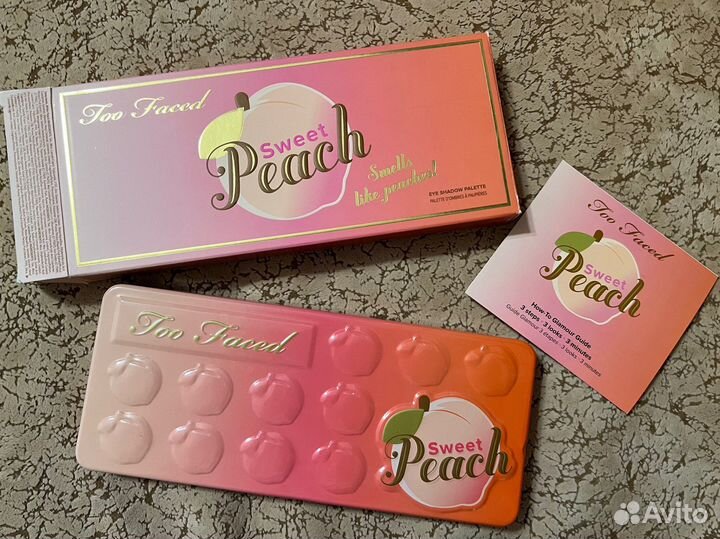 Палитра теней Too Faced Sweet Peach