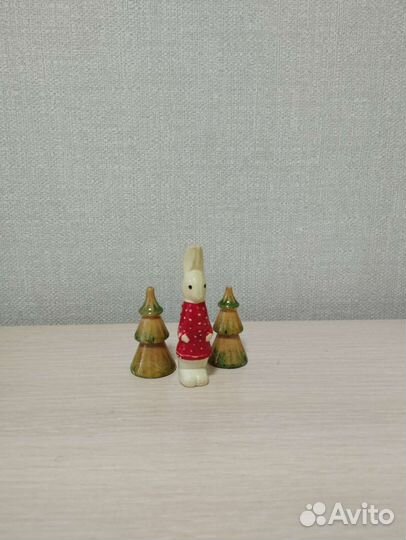 Игрушка заяц СССР коллекционный