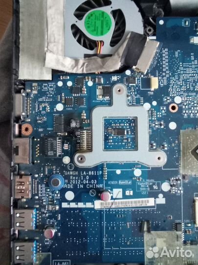 Ноутбук Lenovo p585 разбор/ремонт