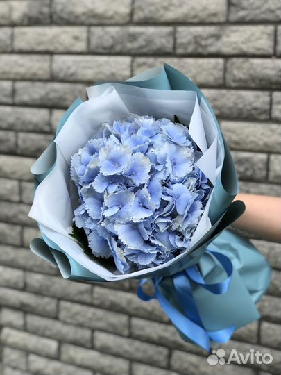Букет цветов гортензия