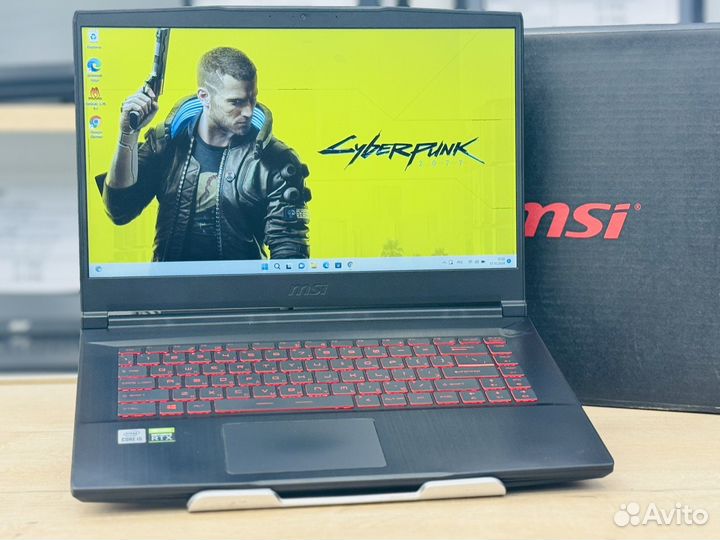 Игровой MSI 144Hz Core i5-10500H + RTX 3060