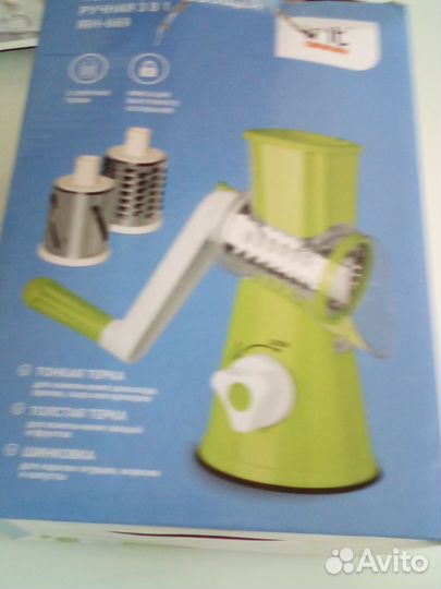 Терка для овощей ручная 3 в 1