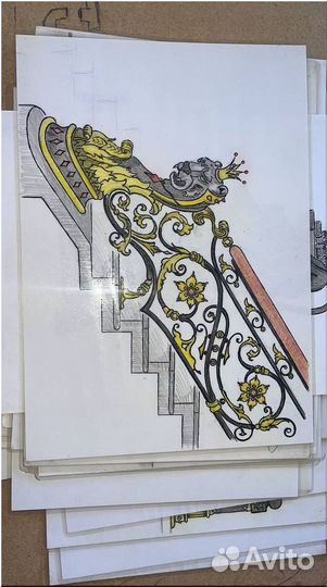 Перила для лестниц