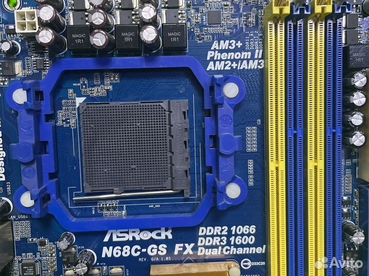 ASRock N68C GS FX AM3 plus