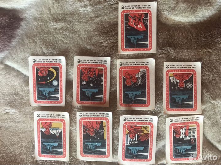 Спички, этикетки СССР