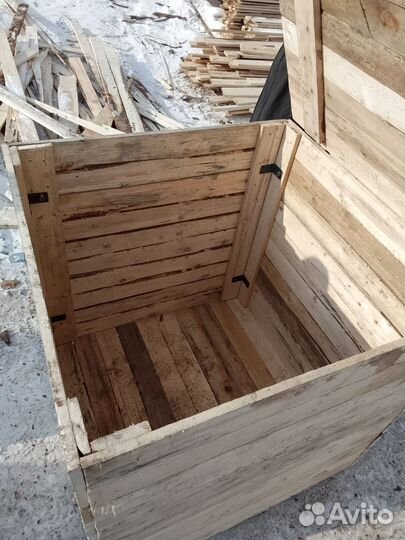 Ящик деревянный, изделия из дерева