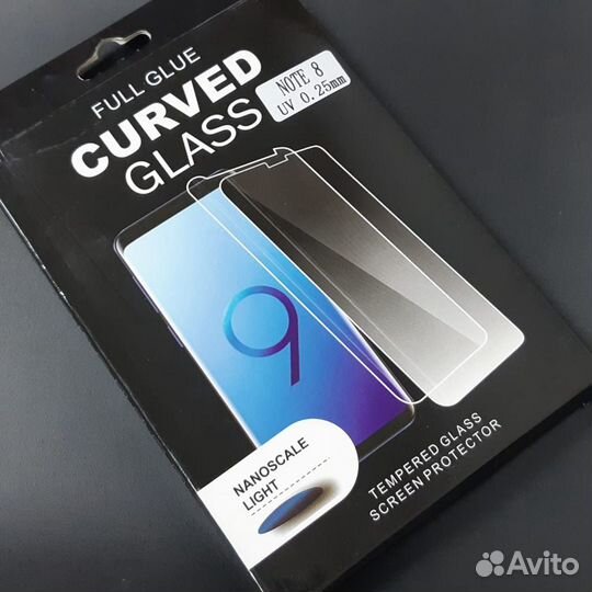 Защитное стекло на Samsung Note 8 / 9