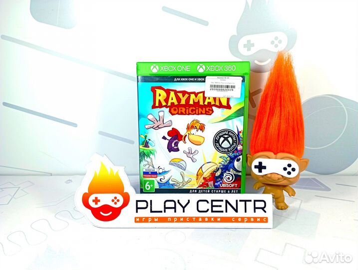 Диск для Xbox 360/One Rayman Origins б/у