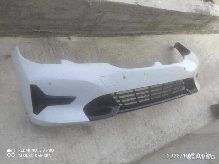 Передний бампер BMW G20 2019