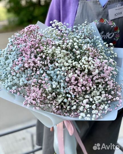 Букет из гипсофилы с доставкой 1174