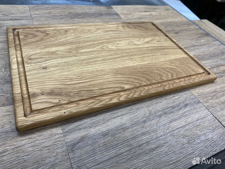 Доска дубовая разделочная 35х23х10