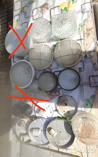 Светильник настенно /потолочный СССР