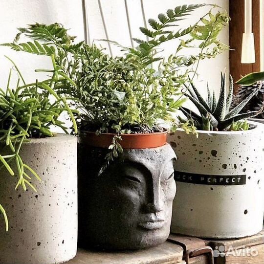 Кашпо Шаман 9см - авторская керамика