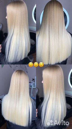 Кератиновое выпрямление волос