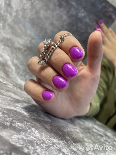 Маникюр с покрытием гель лак