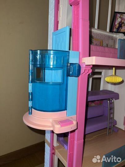 Кукольный домик для барби с мебелью