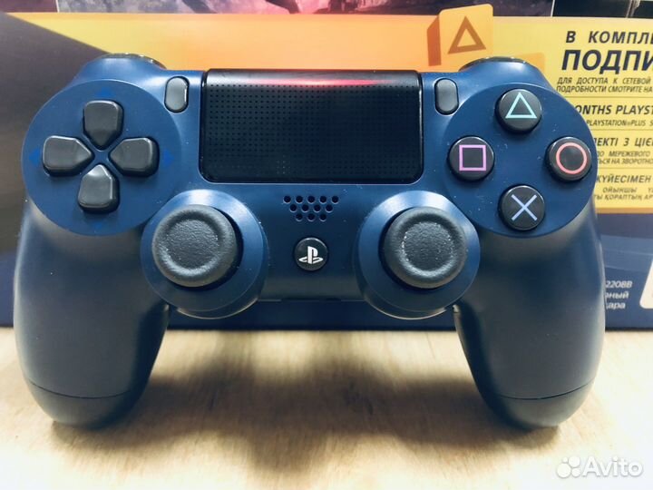 Геймпад ps4 оригинальный темно синий
