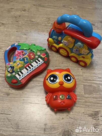 Интерактивные развивающие игрушки от 1 года