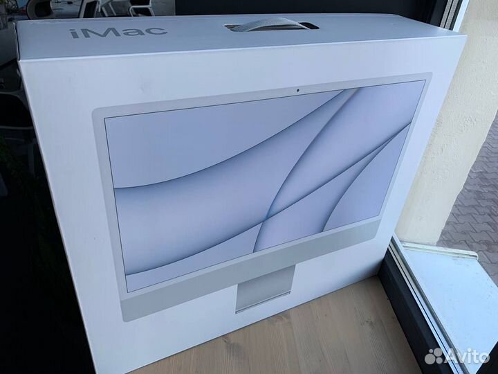 Коробка от Apple iMac 24