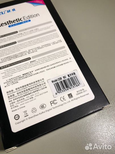 HiFi плеер ruizu D29 8Gb Bluetooth Black