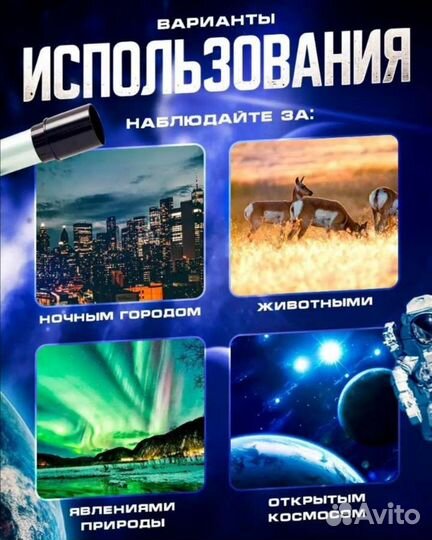 Телескоп для начинающих F36050m