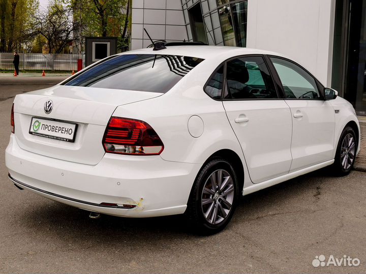 Volkswagen Polo 1.6 МТ, 2019, 96 145 км