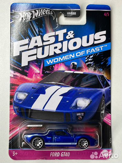 Hot Wheels Women of Fast (Набор)